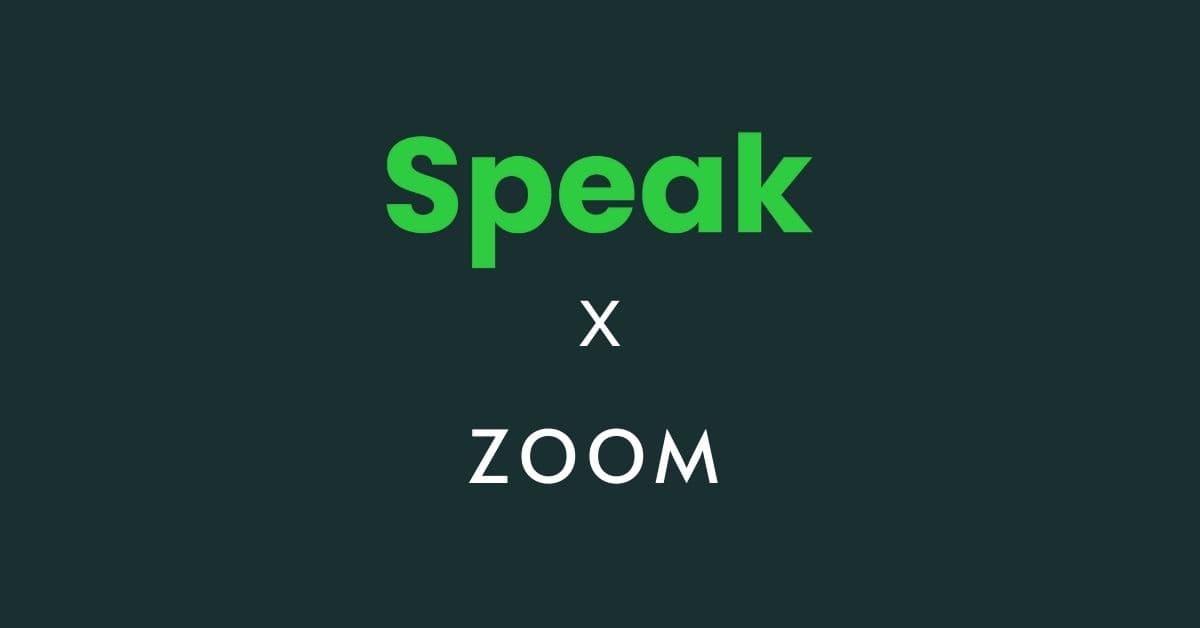 How to Transcribe a Zoom Meeting - Speak Ai