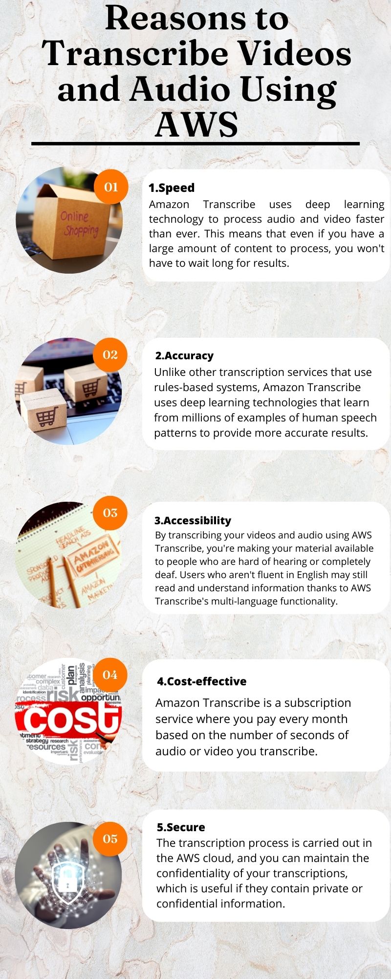 Reasons to Transcribe Videos and Audio Using AWS