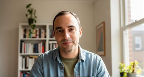 Participant listening during a video call