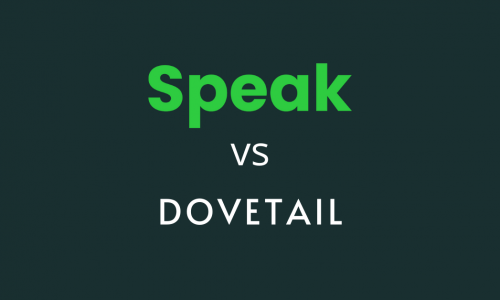 Speak Ai vs Dovetail - Your newest research repository solution